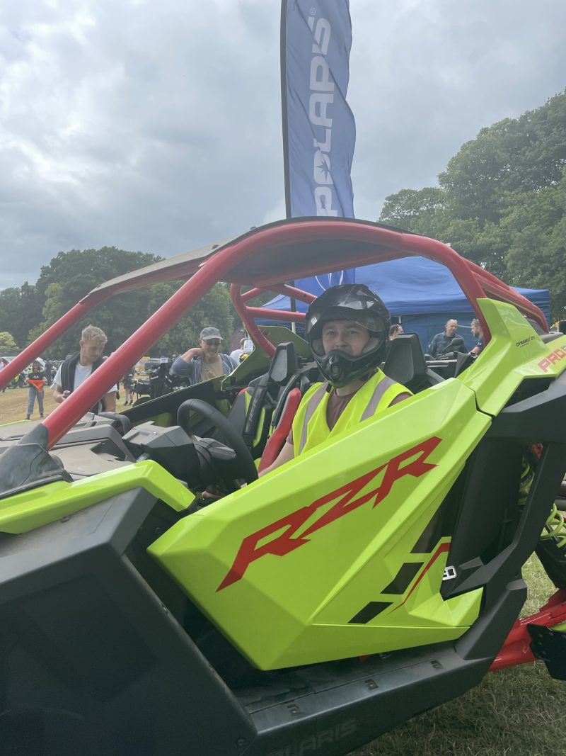 Llewellyn Evans joins the Polaris UK team at ABR Festival